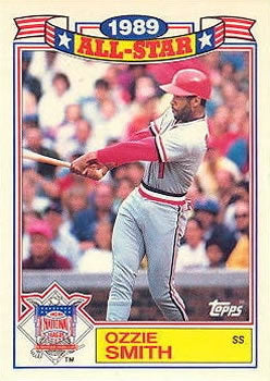 1990 Topps #5 Ozzie Smith Glossy All-Stars