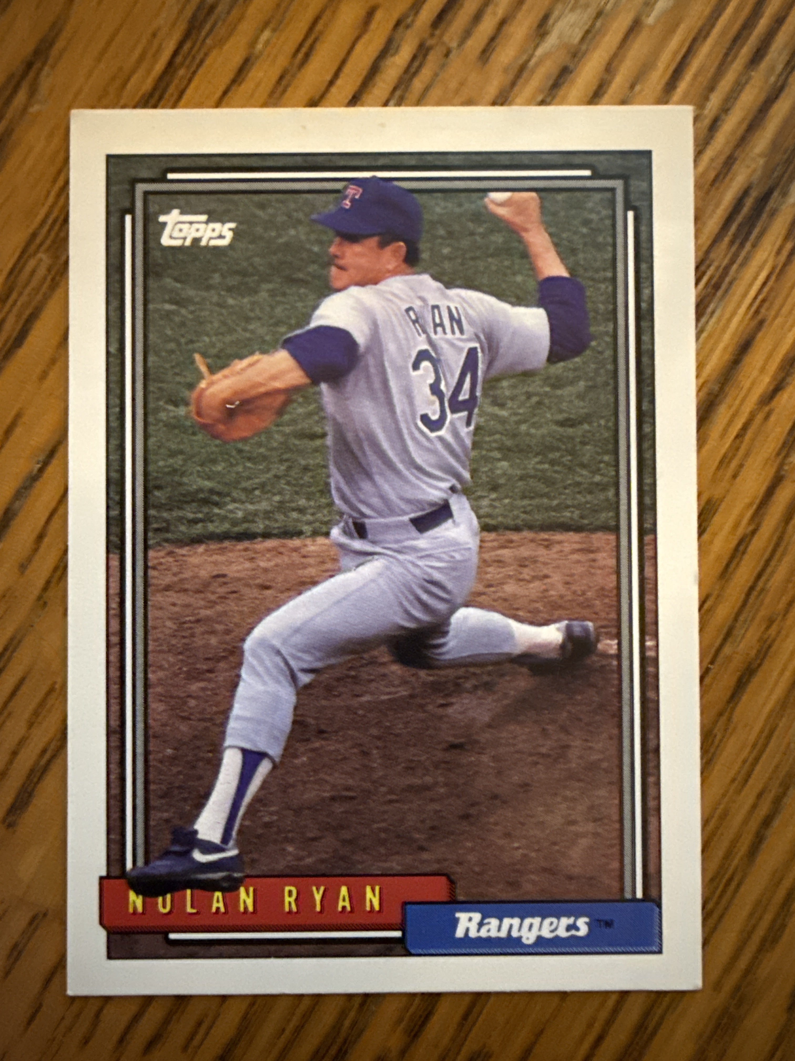 1992 Topps #1 Nolan Ryan