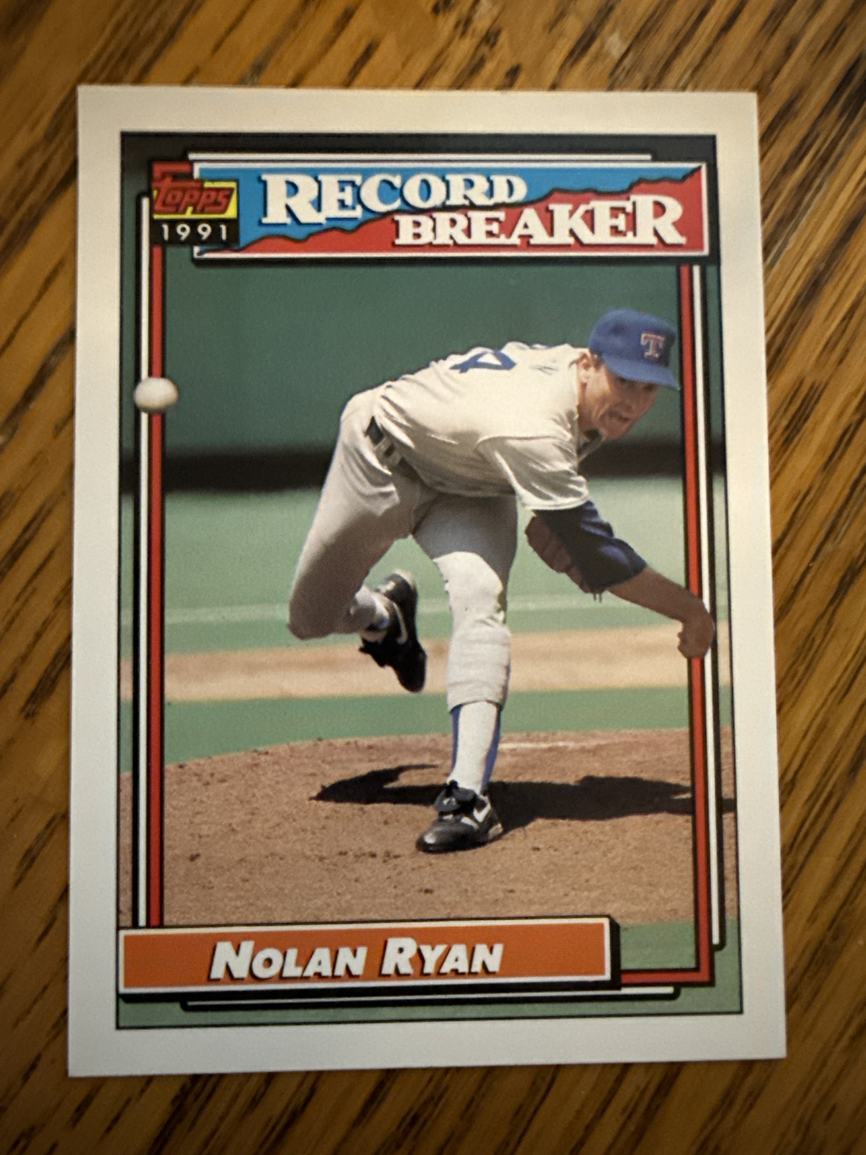 1992 Topps #4 Nolan Ryan