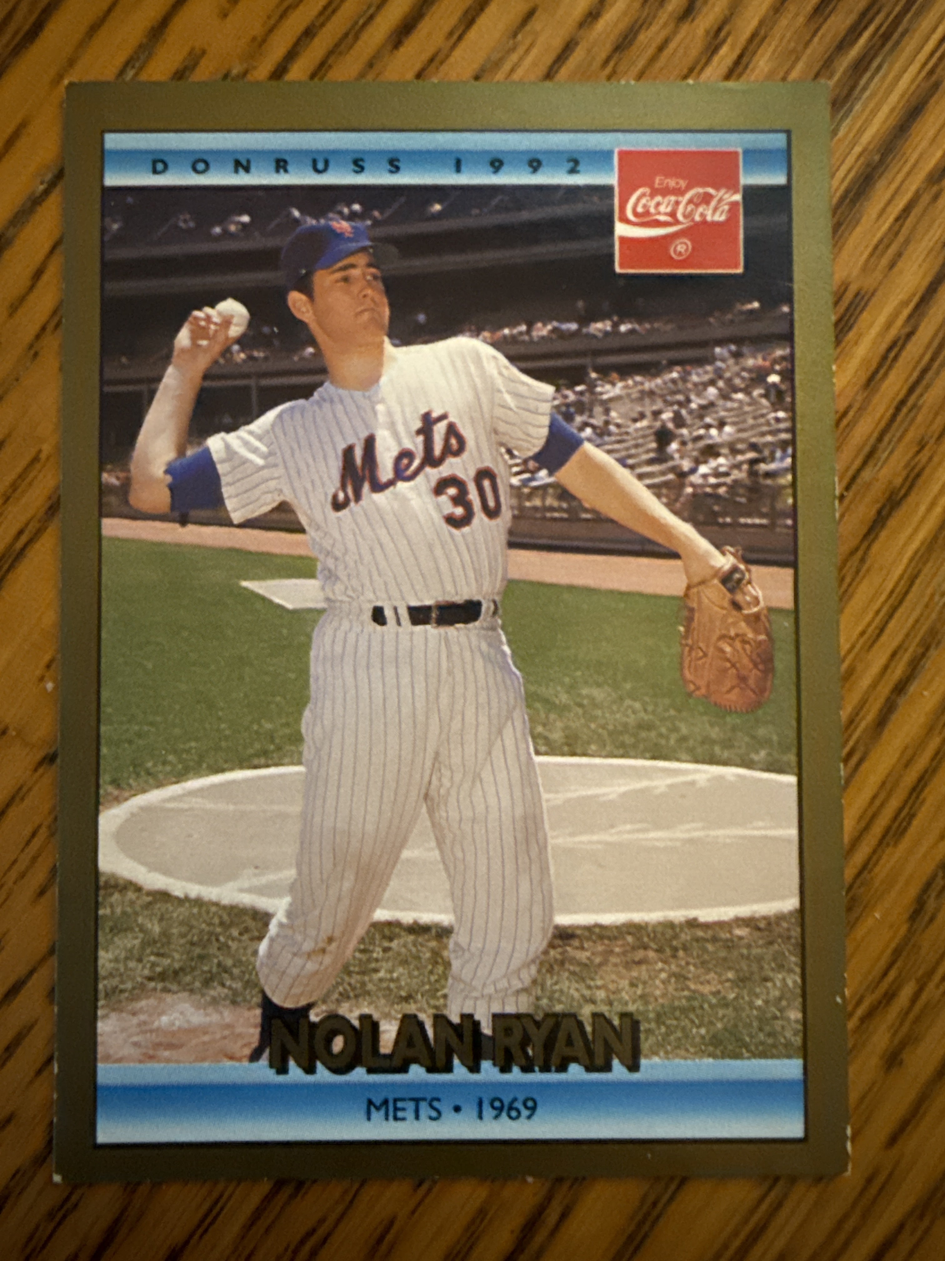1992 Donruss Coca-Cola Nolan Ryan #3 Nolan Ryan