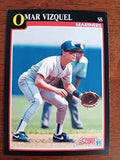 1991 Score #299 Omar Vizquel