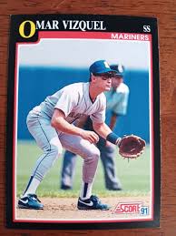 1991 Score #299 Omar Vizquel