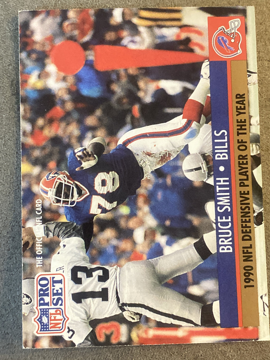 1991 Pro Set #6 Bruce Smith