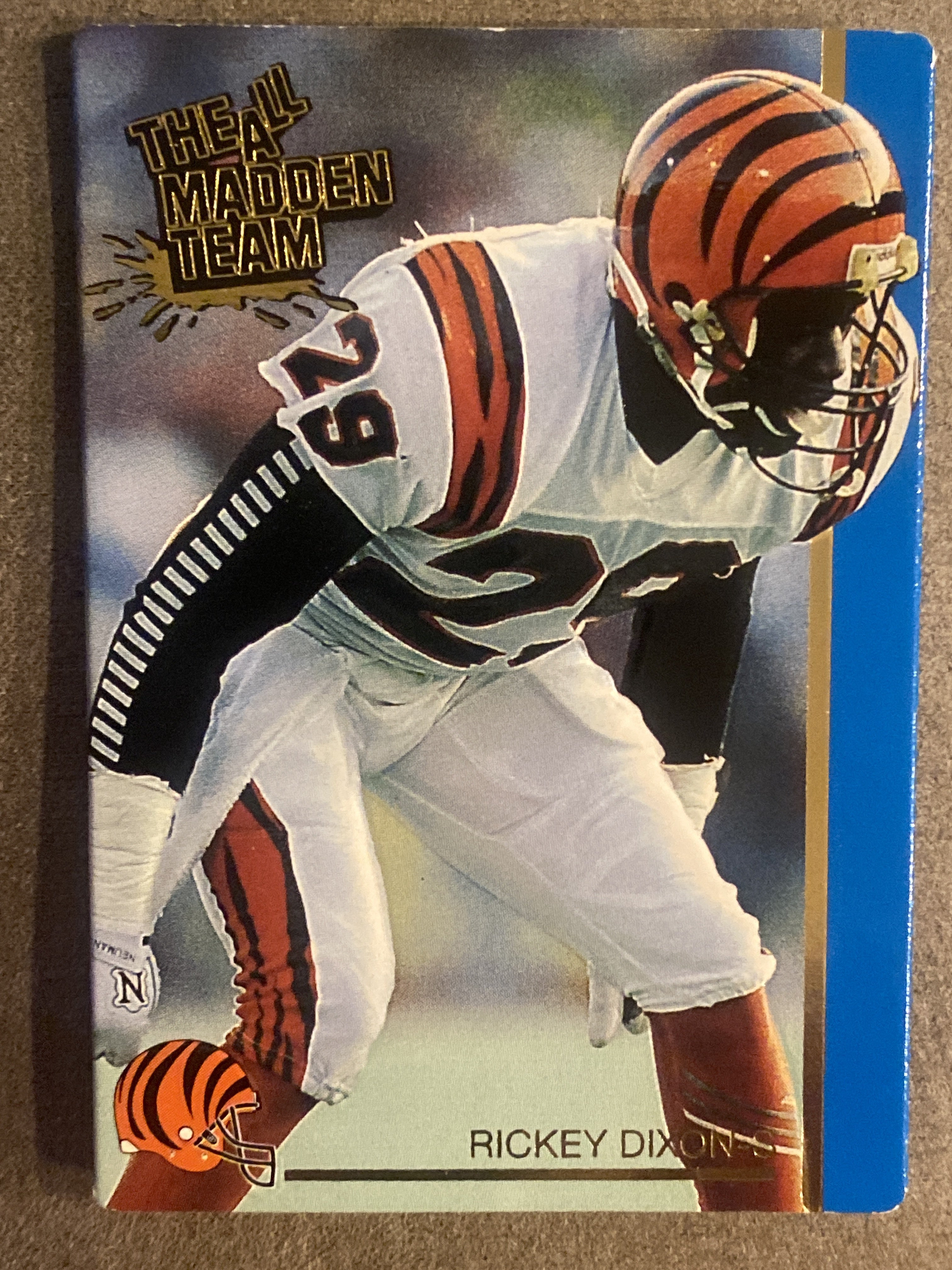 1991 Action Packed All-Madden #24 Rickey Dixon