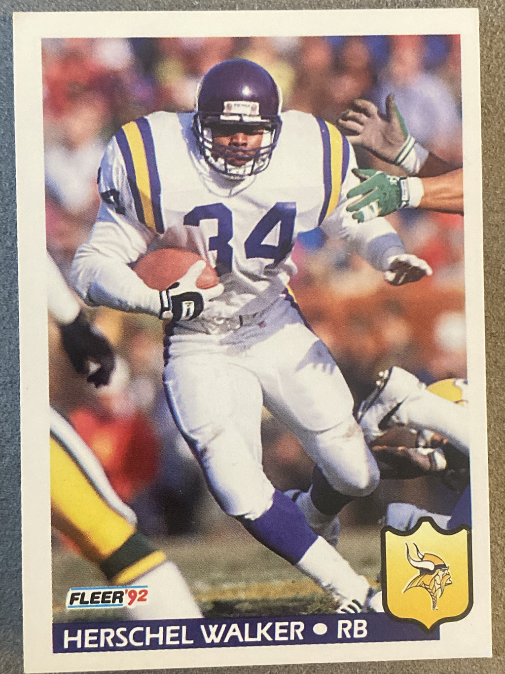 1992 Fleer #253 Herschel Walker