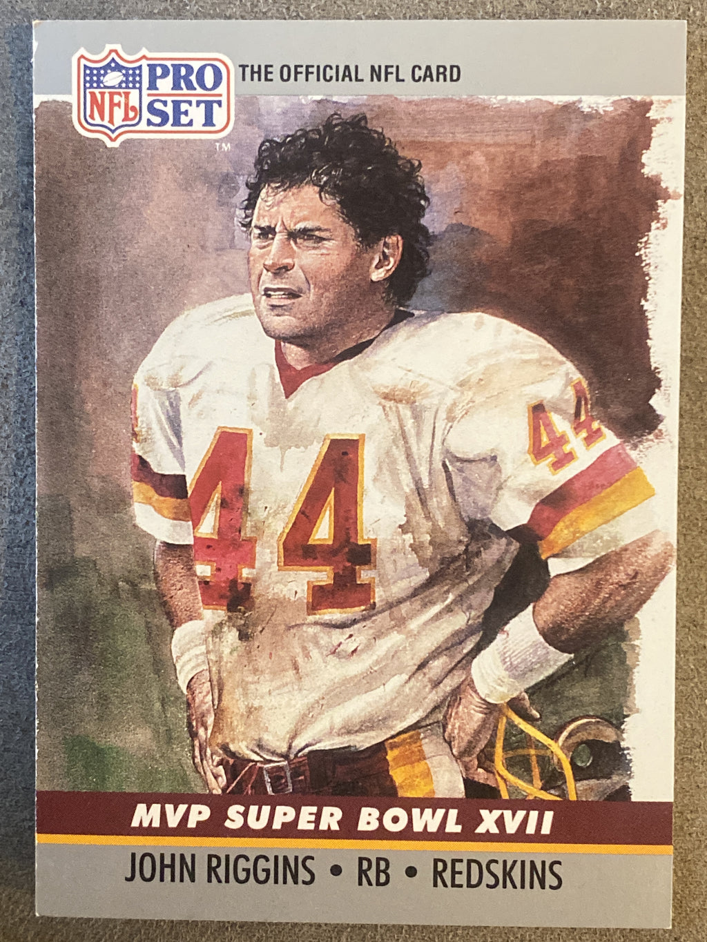 1990 Pro Set #17 John Riggins Super Bowl MVP Collectibles