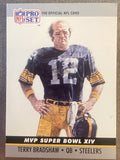 1990 Pro Set #14 Terry Bradshaw Super Bowl MVP Collectibles