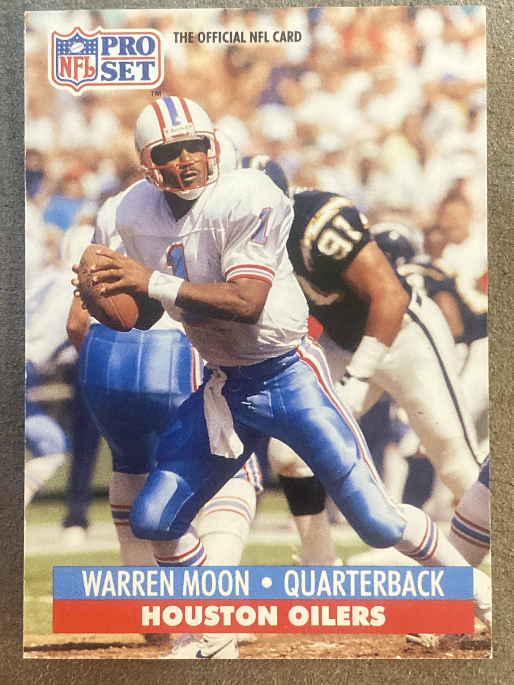 1991 Pro Set #167 Warren Moon
