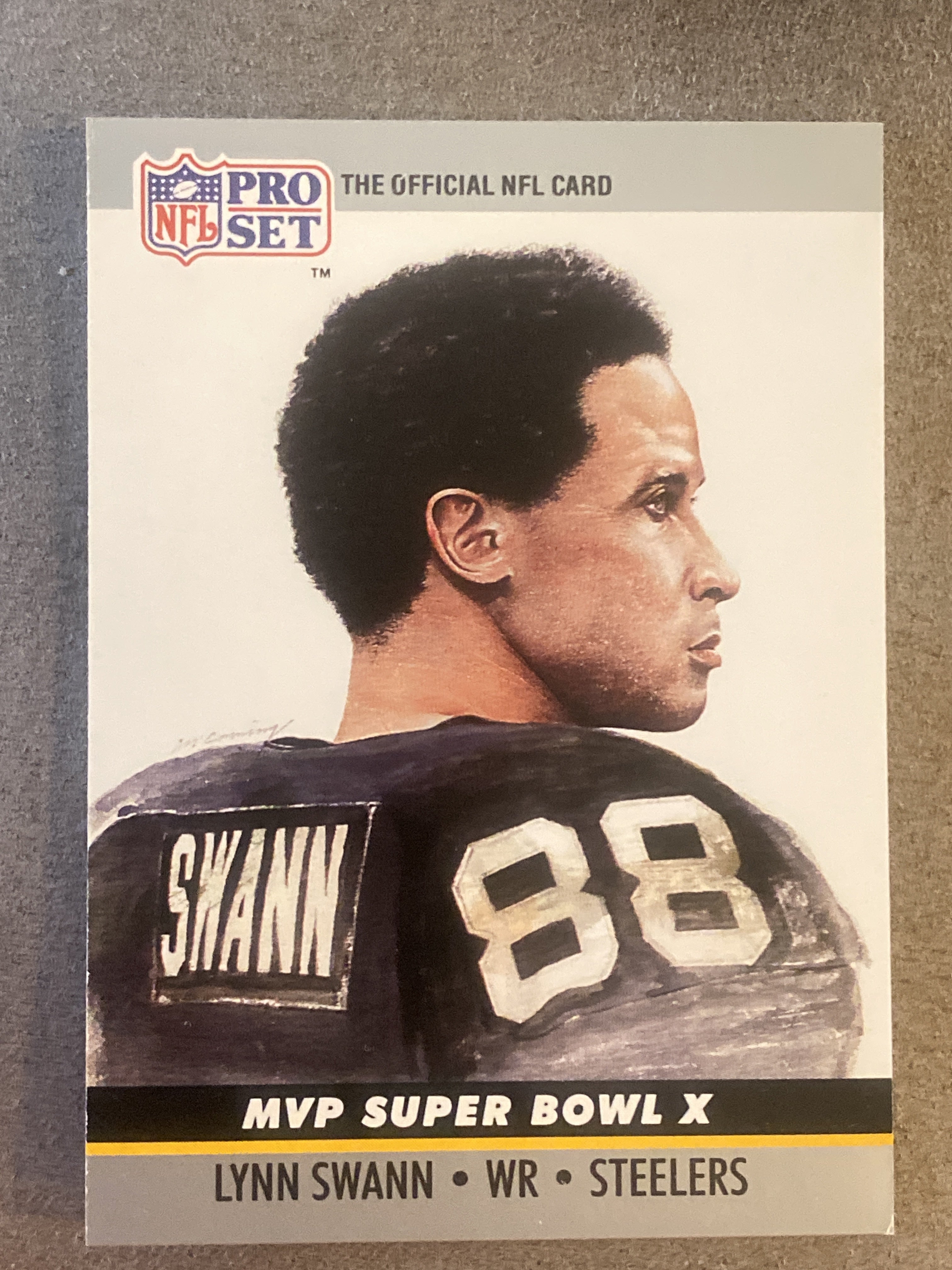 1990 Pro Set #10 Lynn Swann Super Bowl MVP Collectibles