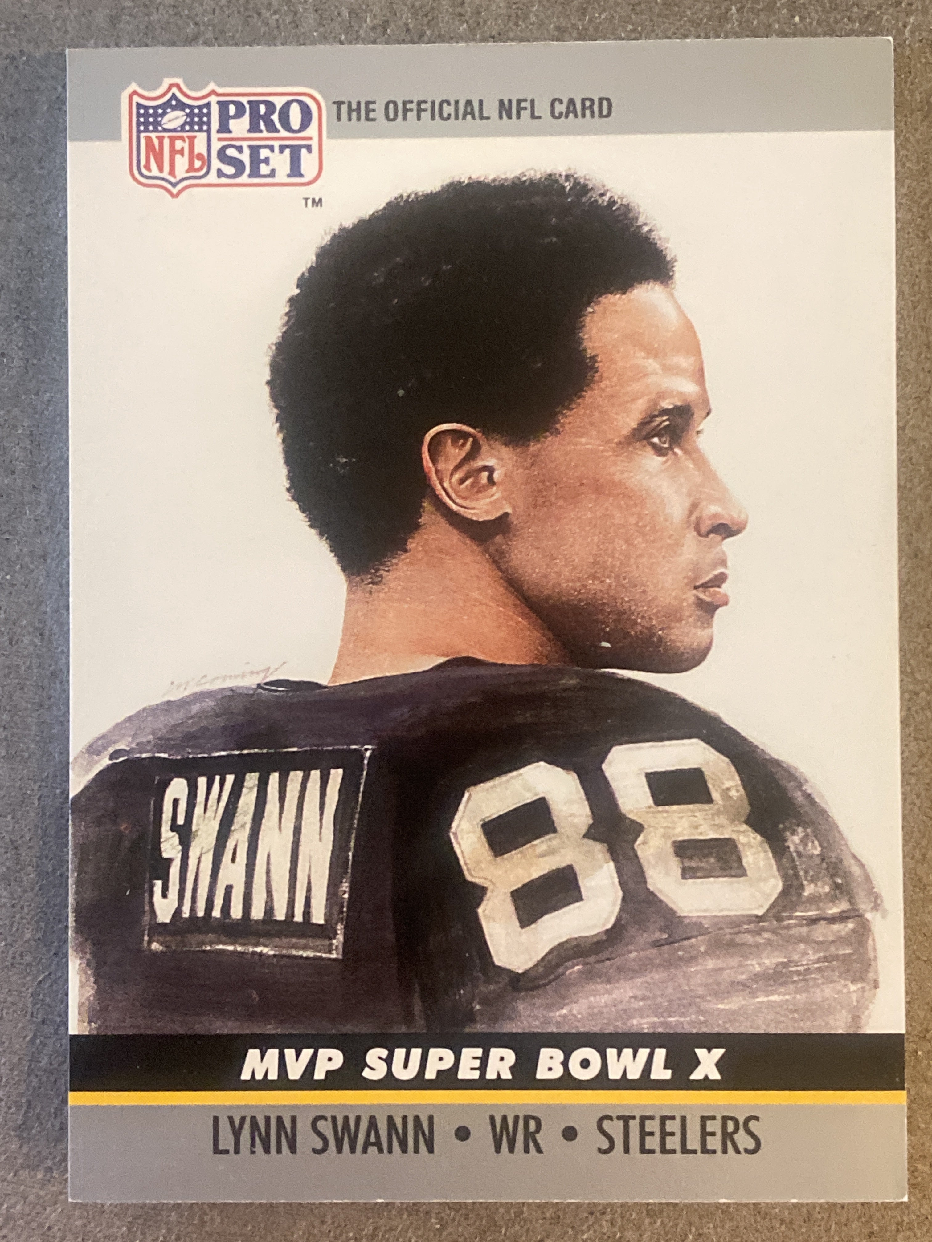 1990 Pro Set #10 Lynn Swann Super Bowl MVP Collectibles