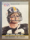 1990 Pro Set #13 Terry Bradshaw Super Bowl MVP Collectibles