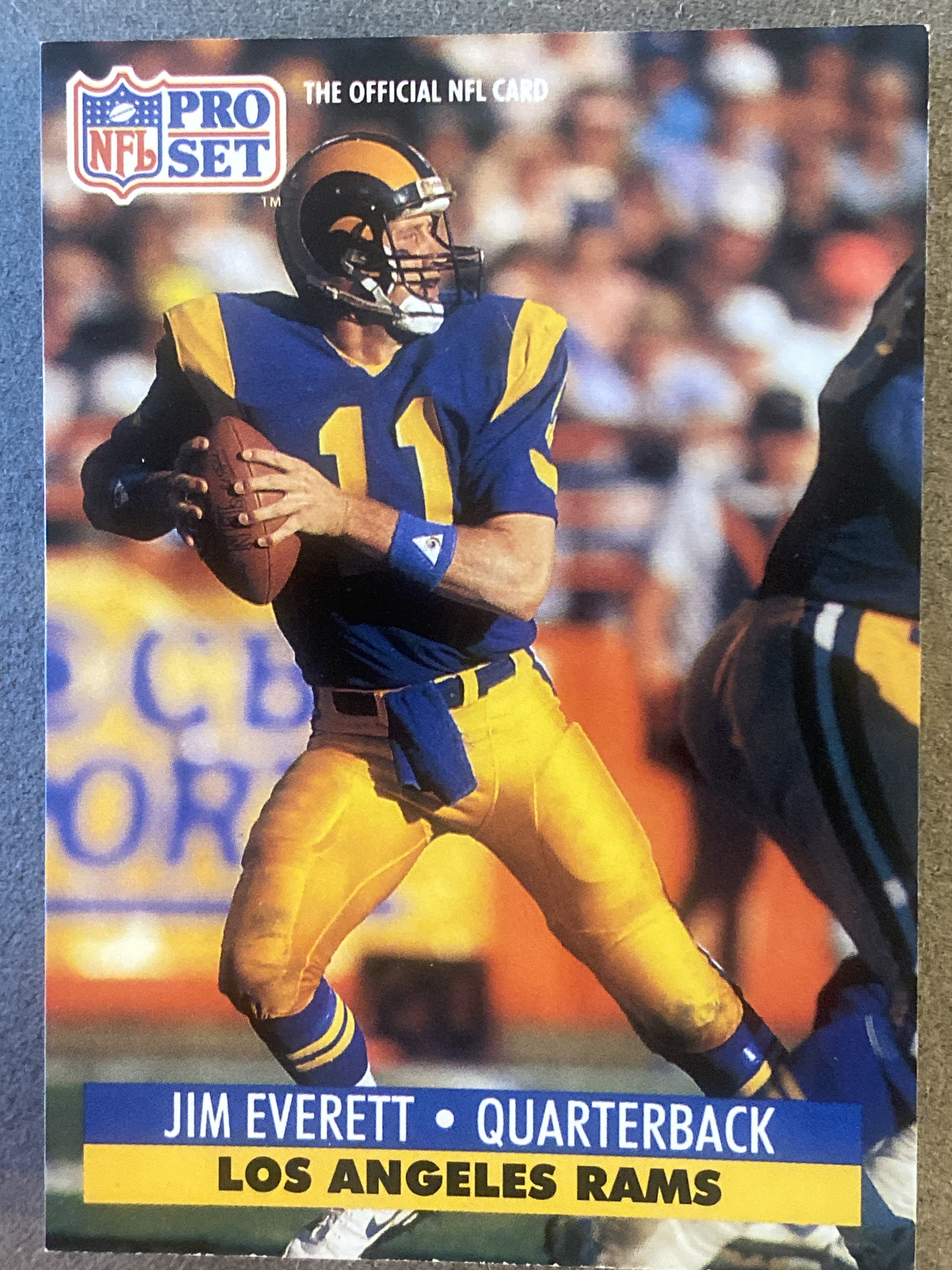 1991 Pro Set #200 Jim Everett