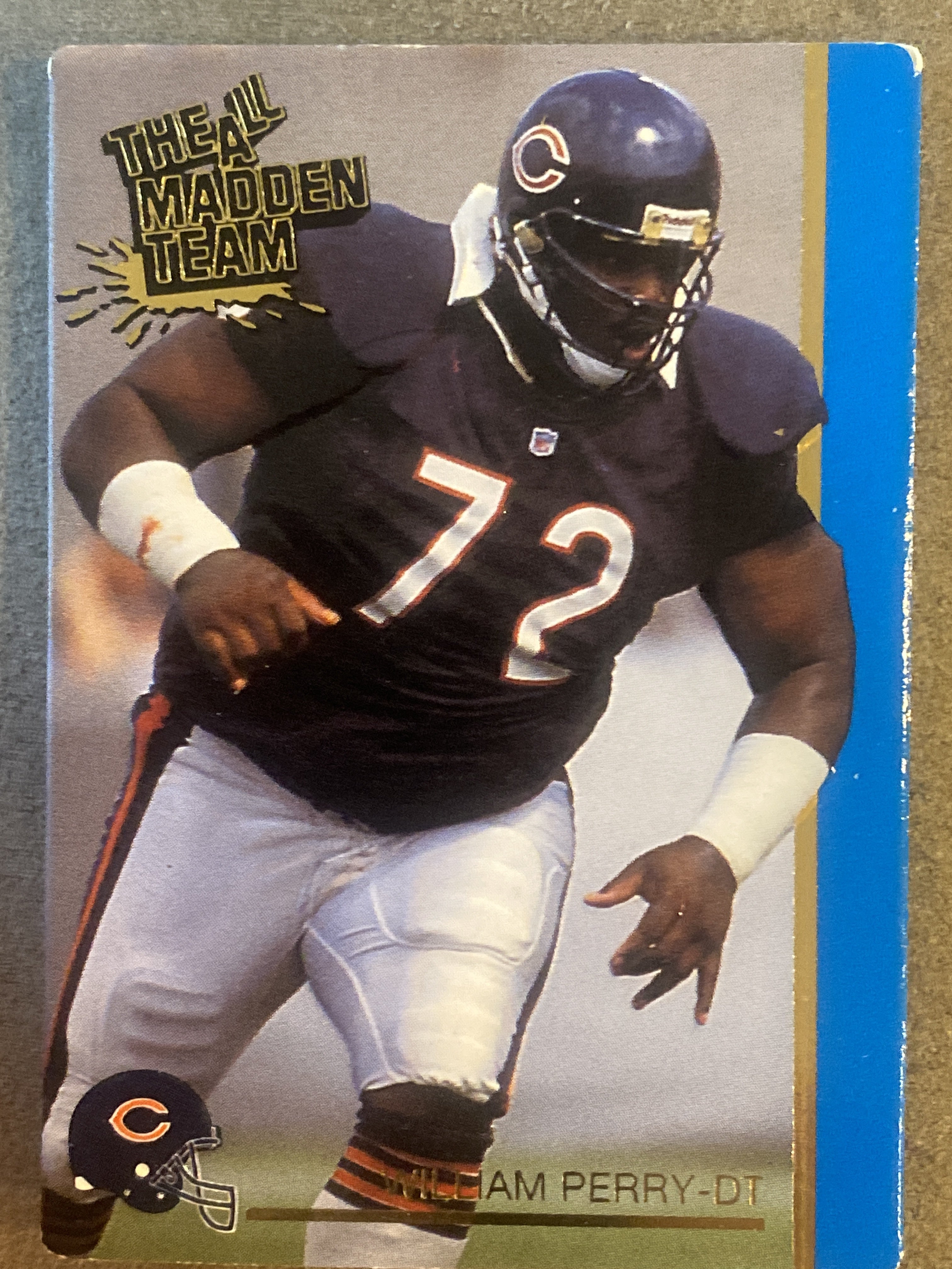1991 Action Packed All-Madden #16 William Perry