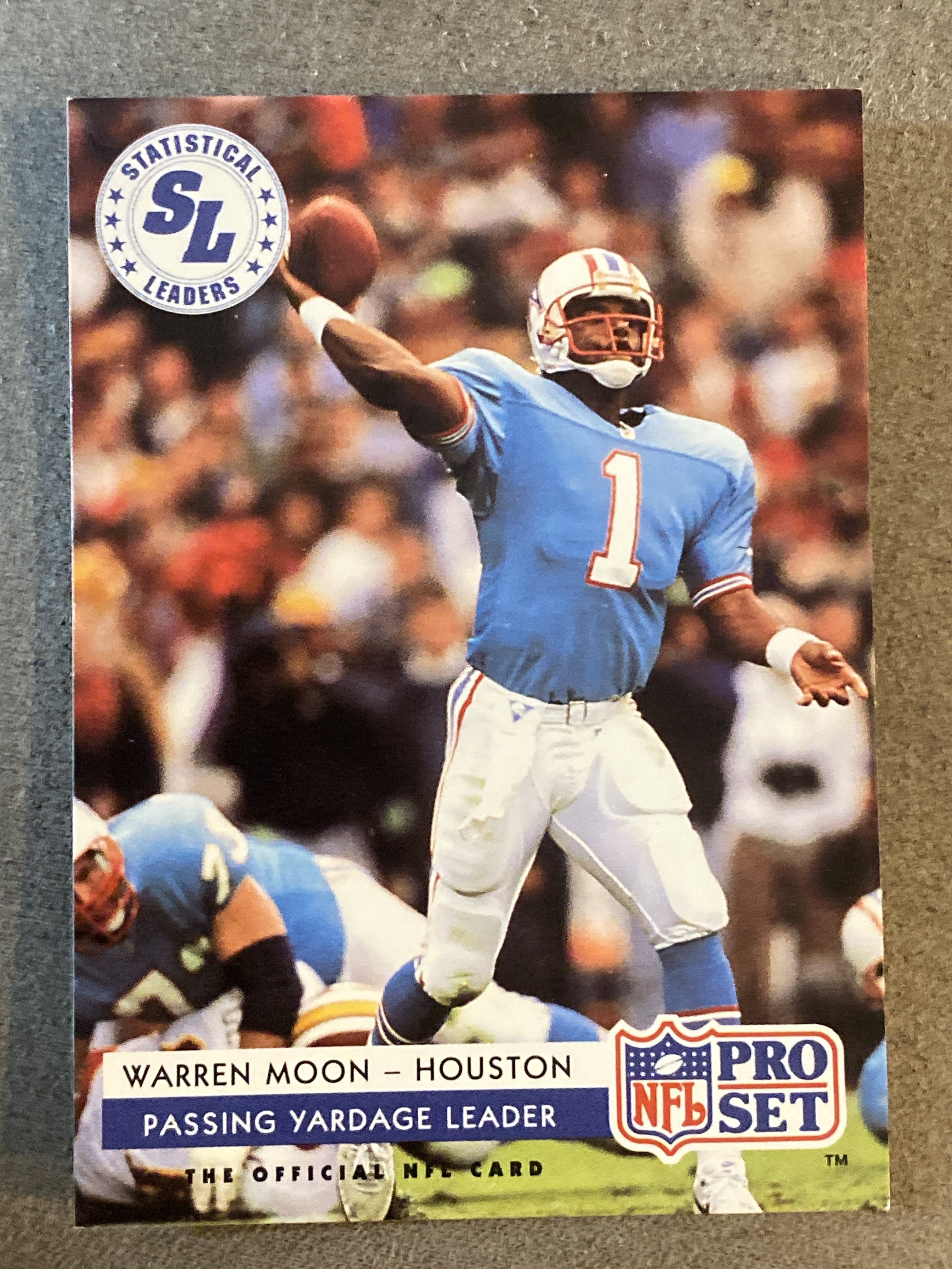 1992 Pro Set #6 Warren Moon