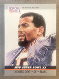 1990 Pro Set #20 Richard Dent Super Bowl MVP Collectibles