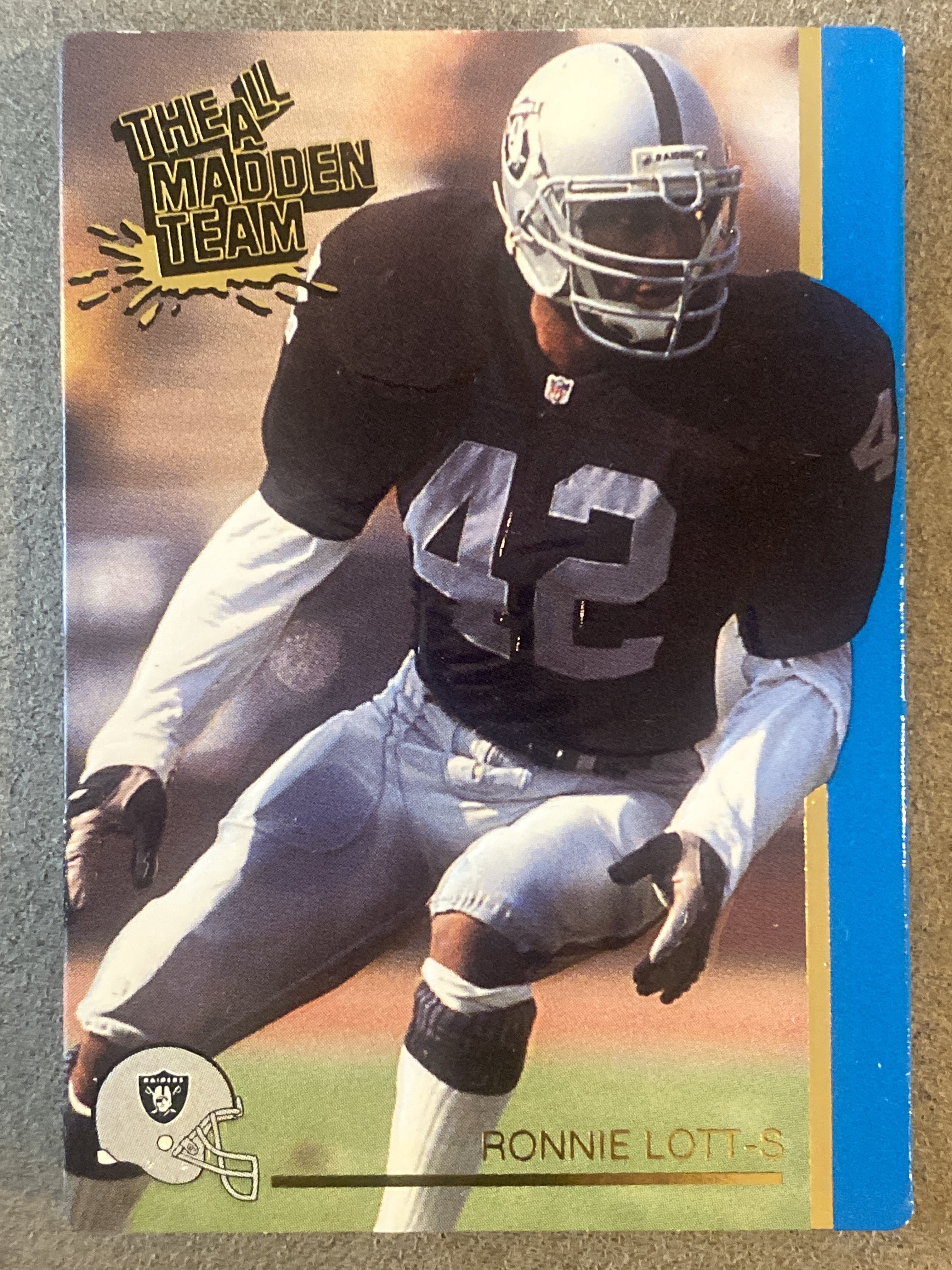 1991 Action Packed All-Madden #26 Ronnie Lott