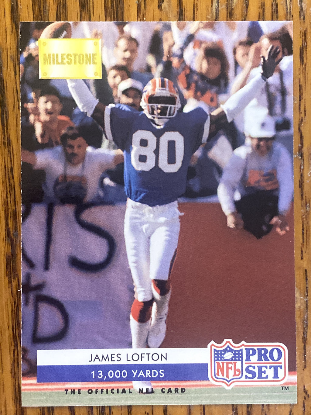 1992 Pro Set #21 James Lofton