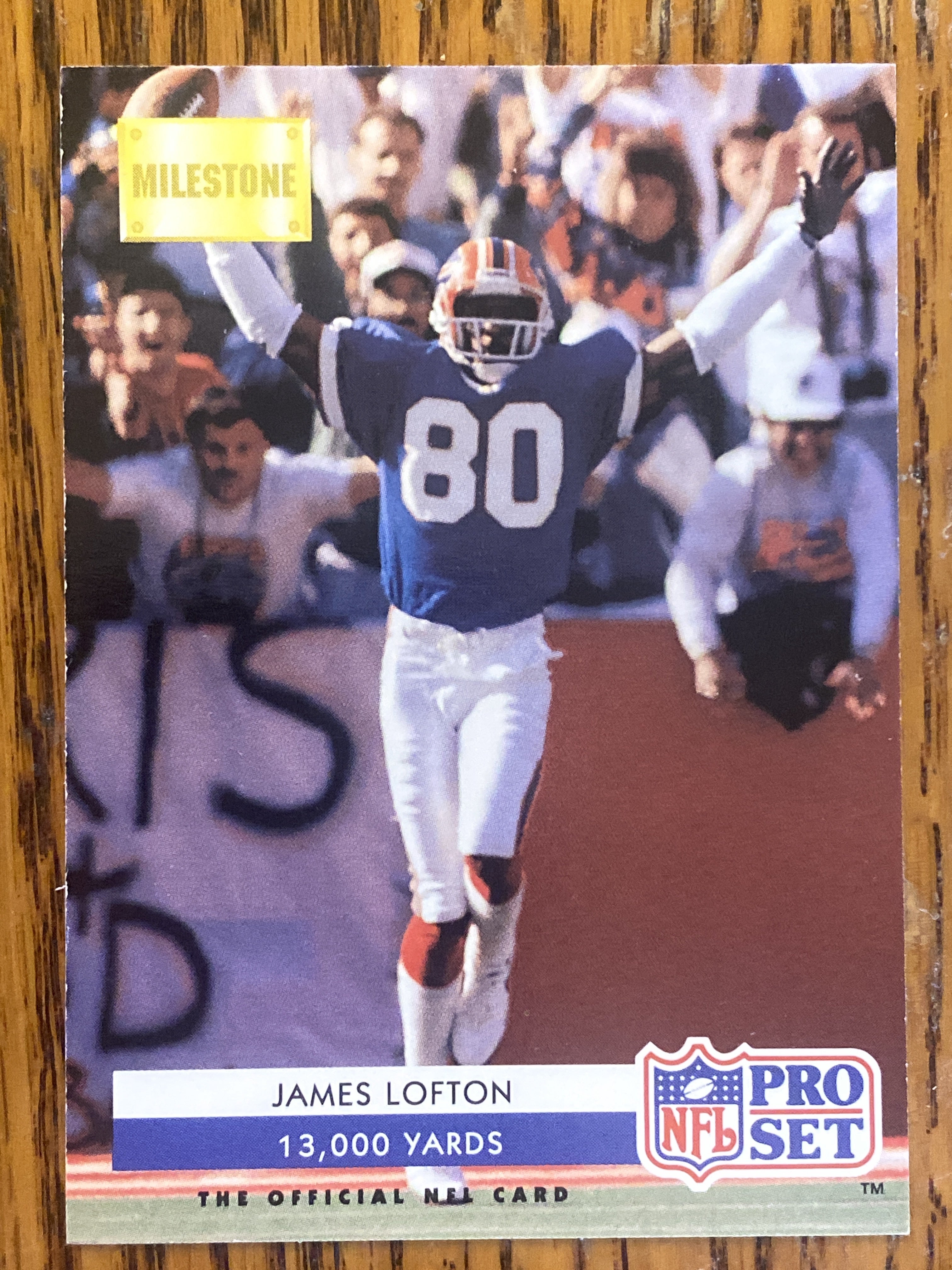 1992 Pro Set #21 James Lofton
