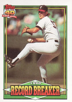 1991 Topps #8 Bobby Thigpen