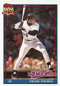 1991 Topps #79 Frank Thomas