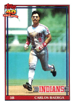 1991 Topps #147 Carlos Baerga
