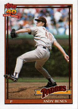 1991 Topps #307 Andy Benes