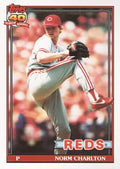 1991 Topps #309 Norm Charlton