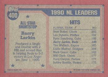 1991 Topps #400 Barry Larkin