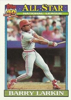 1991 Topps #400 Barry Larkin