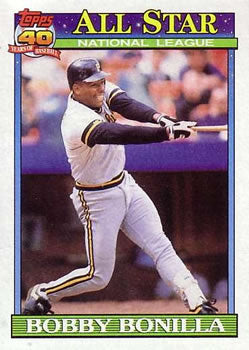 1991 Topps #403 Bobby Bonilla