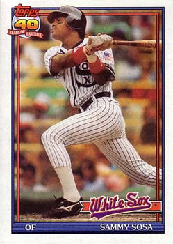 1991 Topps #414 Sammy Sosa