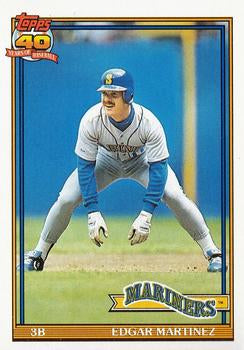 1991 Topps #607 Edgar Martinez