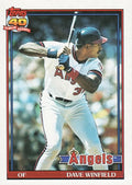 1991 Topps #630 Dave Winfield