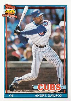 1991 Topps #640 Andre Dawson