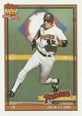 1991 Topps #650 Jack Clark