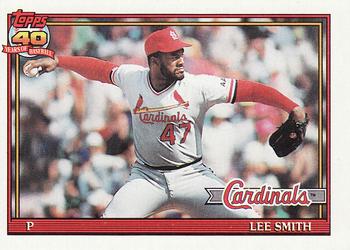 1991 Topps #660 Lee Smith