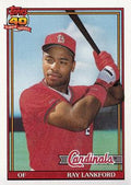 1991 Topps #682 Ray Lankford