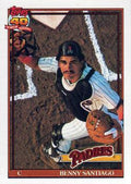 1991 Topps #760 Benny Santiago