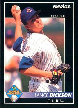 1992 Pinnacle #272 Lance Dickson