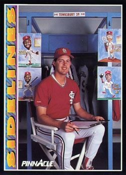 1992 Pinnacle #288 Bob Tewksbury