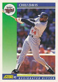 1992 Score #94 Chili Davis