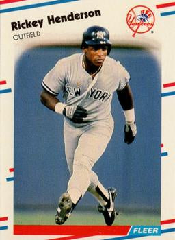 1988 Fleer #209 Rickey Henderson
