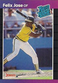 1989 Donruss #38 Felix Jose