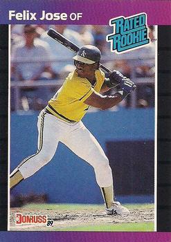 1989 Donruss #38 Felix Jose