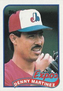 1989 Topps #313 Denny Martinez