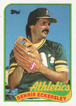 1989 Topps #370 Dennis Eckersley