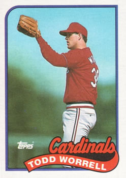 1989 Topps #535 Todd Worrell