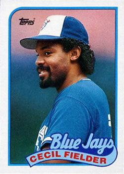 1989 Topps #541 Cecil Fielder