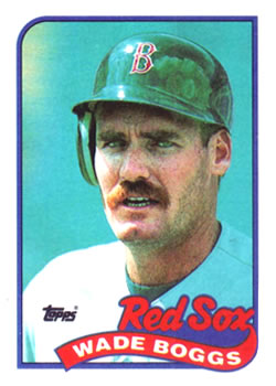 1989 Topps #600 Wade Boggs