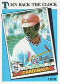 1989 Topps #662 Lou Brock